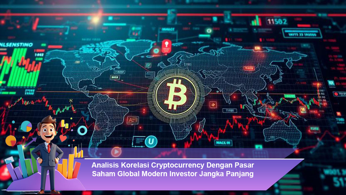 Analisis-Korelasi-Cryptocurrency-Dengan-Pasar-Saham-Global-Modern-Investor-Jangka-Panjang